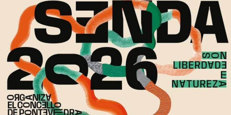 Cartel del festival Senda 2026 en Pontevedra