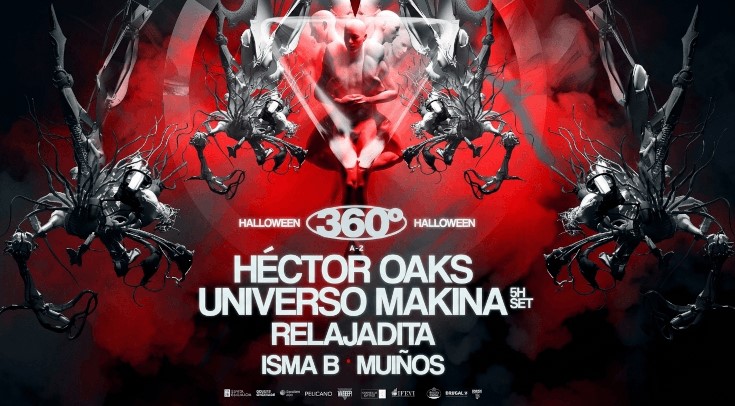 Wake up especial Halloween 360, el 31 de octubre en Ifevi , Vigo. Pastis & Buenri y Dj Sisu. Héctor Oaks. Relajadita. Isma B. Muiños.