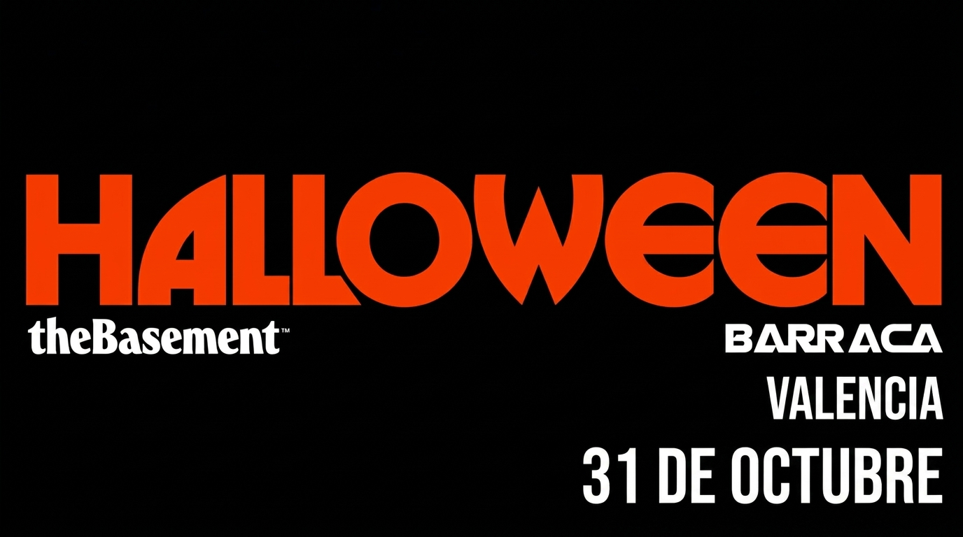 Halloween. The Basement en la Barraca el 31 de octubre en Valencia.