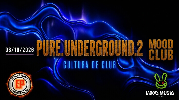 Pure Underground 2, la fiesta techno del 3 de octubre en el Club Mood, en Vigo
